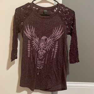 3/4 length sleeve top